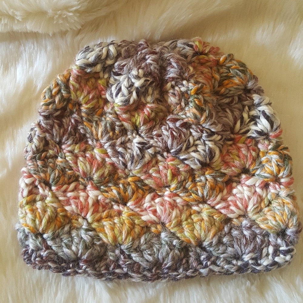 Handmade Crochet Lux Pinecone Beanie